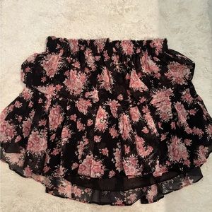 LoveShackFancy Ruffle Mini Skirt